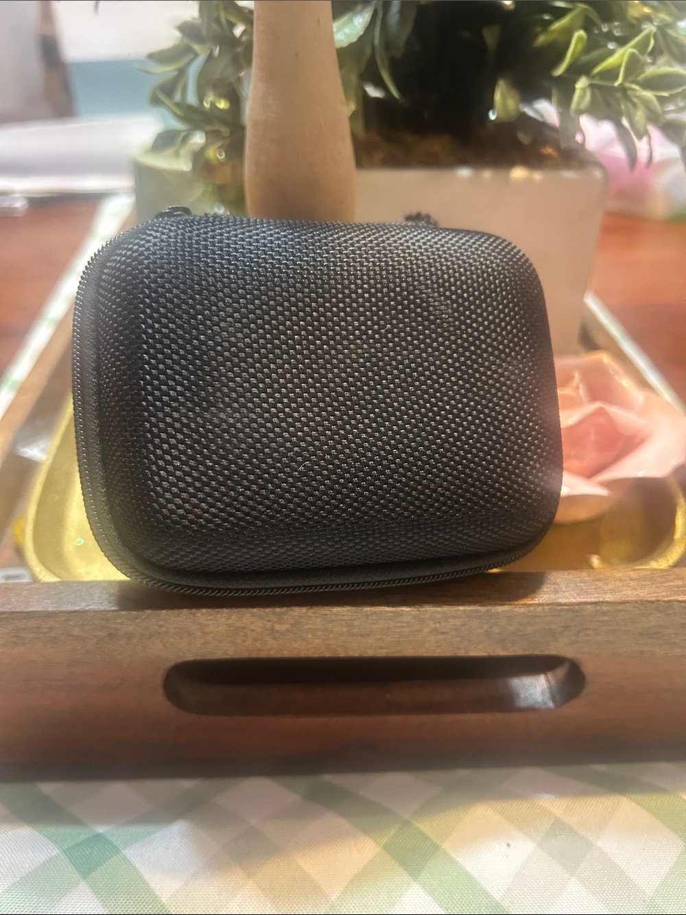 Unbranded Black Protective small hardshell storage Case for Electronics earpods